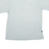 ADIDAS Mens Polo Shirt Grey M