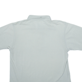 ADIDAS Mens Polo Shirt Grey M