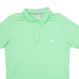 NIKE Mens Polo Shirt Green L