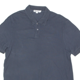 CALVIN KLEIN Mens Polo Shirt Blue L