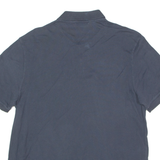 CALVIN KLEIN Mens Polo Shirt Blue L
