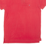 TOMMY HILFIGER Mens Polo Shirt Red S