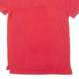 TOMMY HILFIGER Mens Polo Shirt Red S