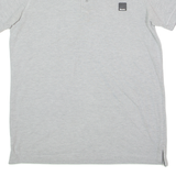 BENCH Mens Polo Shirt Grey L