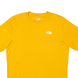 THE NORTH FACE Mens T-Shirt Yellow M