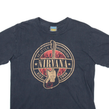 FROZEN MUNKY Nirvana Mens Band T-Shirt Black M