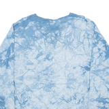 BACK TO EARTH Mens T-Shirt Blue Long Sleeve L