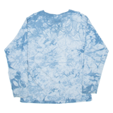 BACK TO EARTH Mens T-Shirt Blue Long Sleeve L