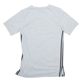 ADIDAS Mens T-Shirt Grey XS