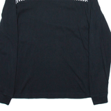 VANS Mens T-Shirt Black Long Sleeve XS