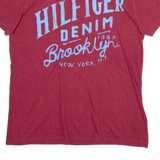 TOMMY HILFIGER Mens T-Shirt Red L