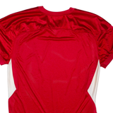 CHAMPION Sports Mens Jersey Red USA V-Neck XL