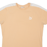 PUMA Mens T-Shirt Orange XL