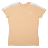 PUMA Mens T-Shirt Orange XL