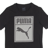 PUMA Mens T-Shirt Black XS