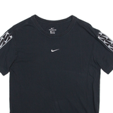 NIKE Womens T-Shirt Black XS