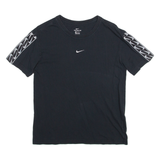 NIKE Womens T-Shirt Black XS