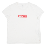 LEVI'S Womens T-Shirt White L