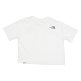 THE NORTH FACE Cropped Womens T-Shirt White XS