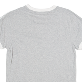 ADIDAS Womens T-Shirt Grey UK 8