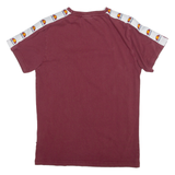 ELLESSE Mens T-Shirt Maroon XS