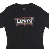LEVI'S Womens T-Shirt Black S