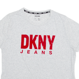 DKNY Womens T-Shirt Grey XL