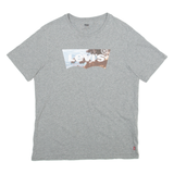 LEVI'S Mens T-Shirt Grey M