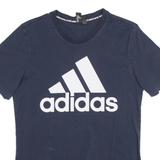 ADIDAS Mens T-Shirt Blue S