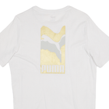 PUMA Mens T-Shirt White S
