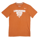NIKE Mens T-Shirt Orange S