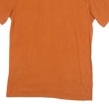 NIKE Mens T-Shirt Orange S