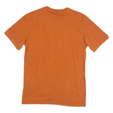 NIKE Mens T-Shirt Orange S