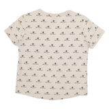 CHAMPION Cropped Womens T-Shirt Beige L