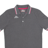 KAPPA Mens Polo Shirt Grey S