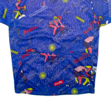 Cycling Full Zip Mens Jersey Blue M