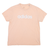 ADIDAS Mens T-Shirt Pink S