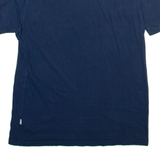 CONVERSE Mens T-Shirt Blue S