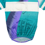 Cycling Mens Jersey Blue 1/4 Zip Nylon S