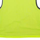 SPORT THIEM Football Reversible Mens Vest Yellow Sleeveless M