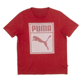 PUMA Mens T-Shirt Red M