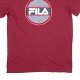 FILA Mens T-Shirt Red S