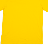 CHAMPION Mens T-Shirt Yellow S