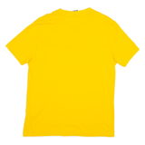 CHAMPION Mens T-Shirt Yellow S