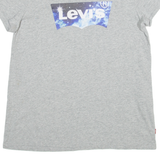 LEVI'S Womens T-Shirt Grey M