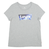 LEVI'S Womens T-Shirt Grey M