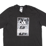 ADIDAS Mens T-Shirt Grey L