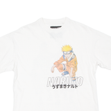 PULL&BEAR Naruto Mens T-Shirt White S