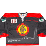 Mutze Bugler Sports Team Mens Jersey Black USA XL