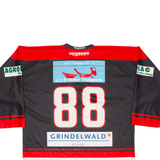 Mutze Bugler Sports Team Mens Jersey Black USA XL